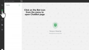 ChatBot Page on Wachat Bot