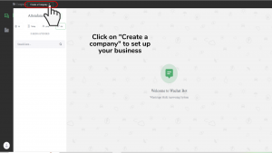 Create Company on Wachat Bot